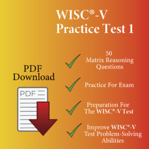 WISC®-V  Practice Test 1