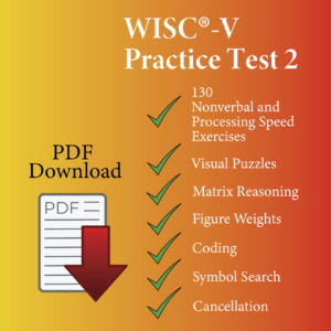 WISC®-V  Practice Test 2