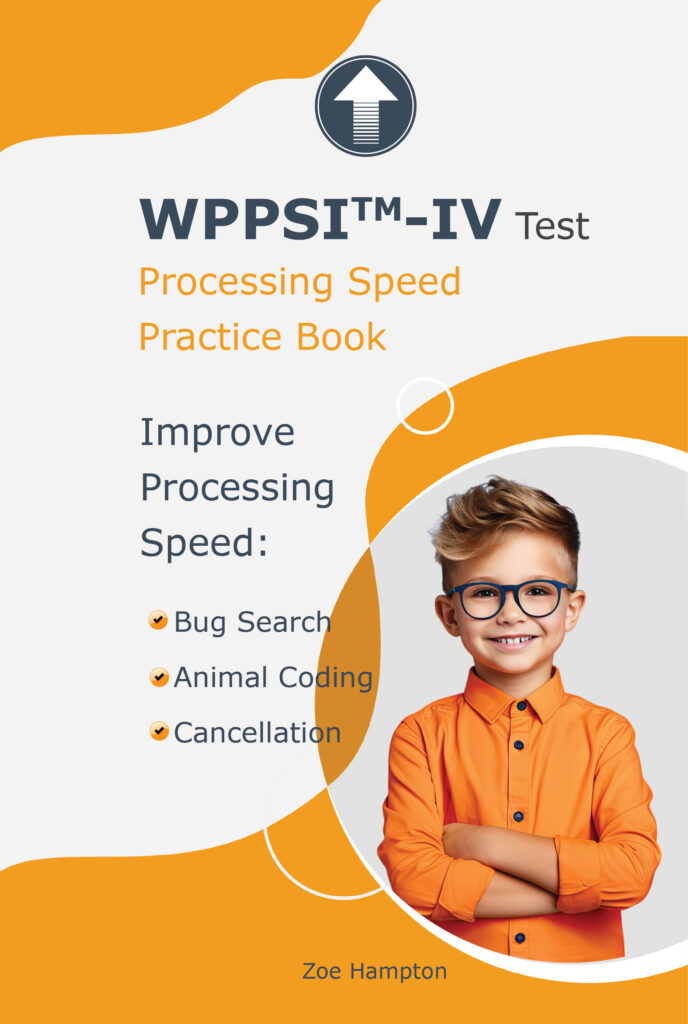 Book Cover: WPPSI-IV Test: Processing Speed Practice Book