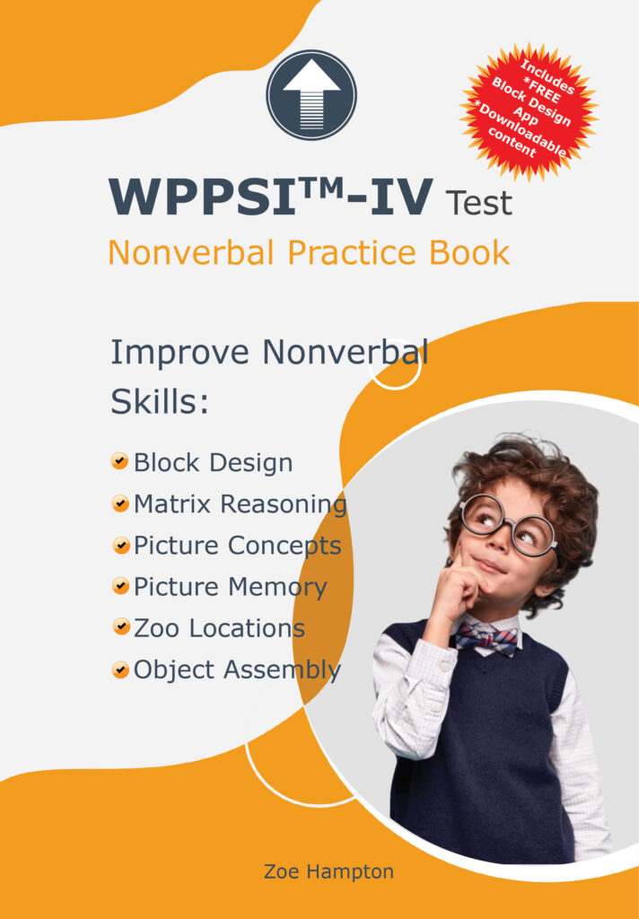 Book Cover: WPPSI-IV Test: Nonverbal Practice Book